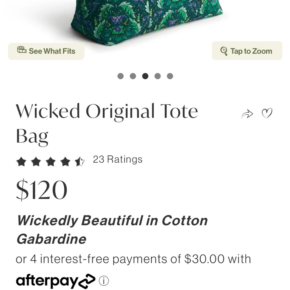 Vera bradley “wicked” collection